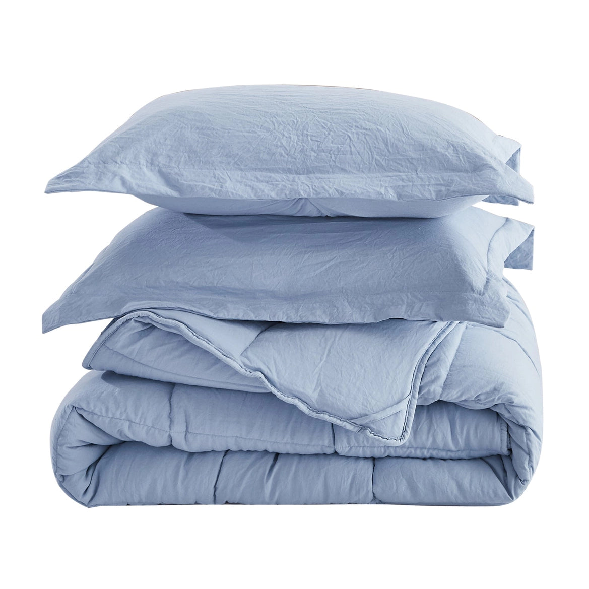 All Season Chic Prewashed Fabric Down Alternative Comforters