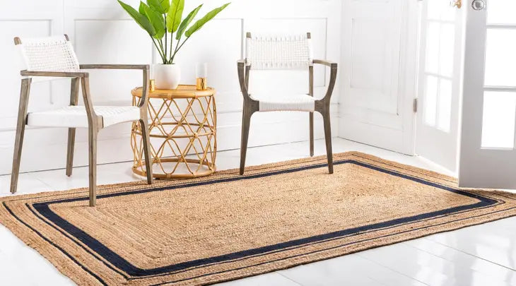 Gujarat Braided Jute Rug