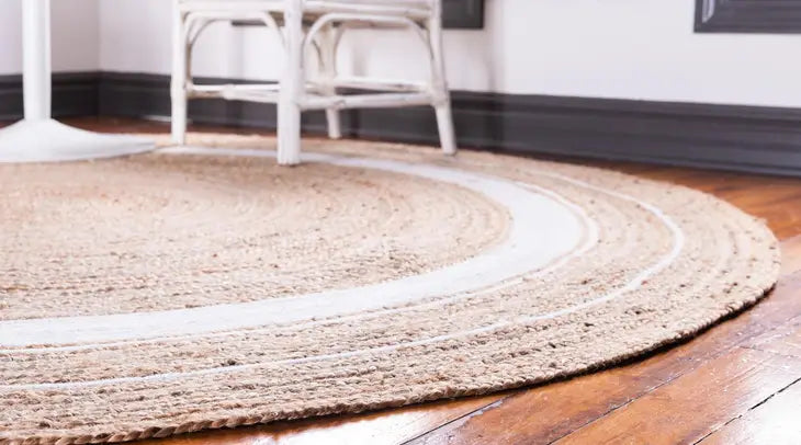 Gujarat Braided Jute Rug