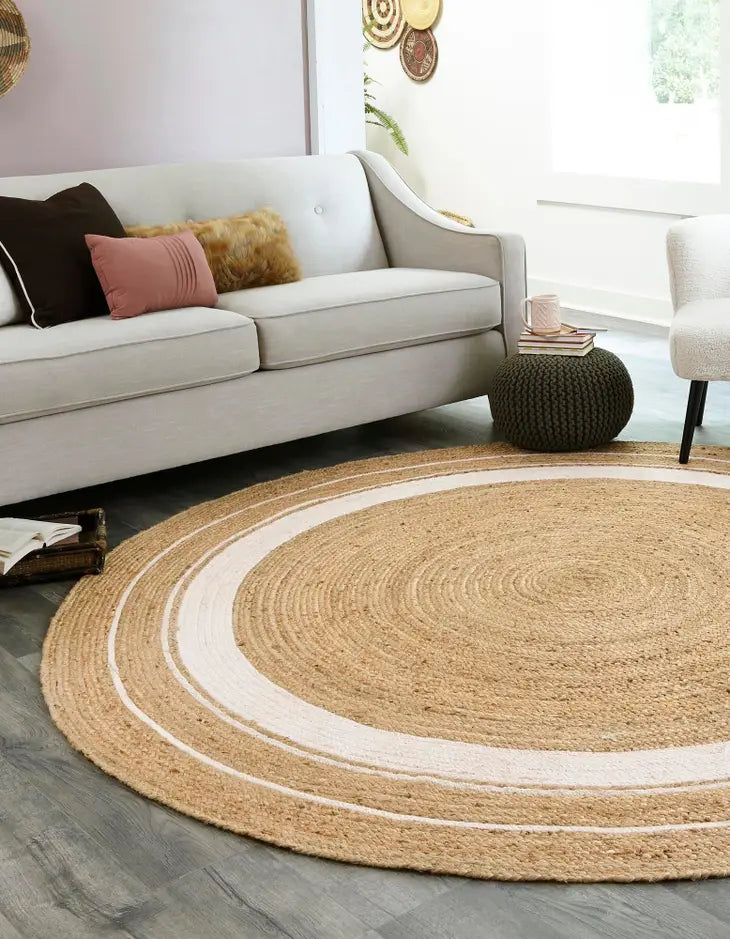 Gujarat Braided Jute Rug