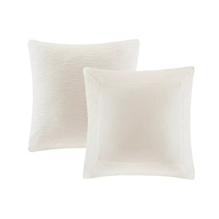 Eggshell 3-Piece Comforter or Duvet Cover Set, Ivory