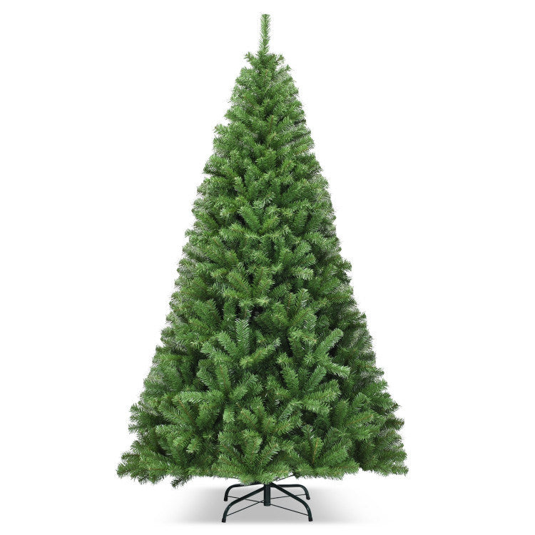 6/7.5/9ft Premium Artificial Hinged PVC Christmas Tree with Metal Stand