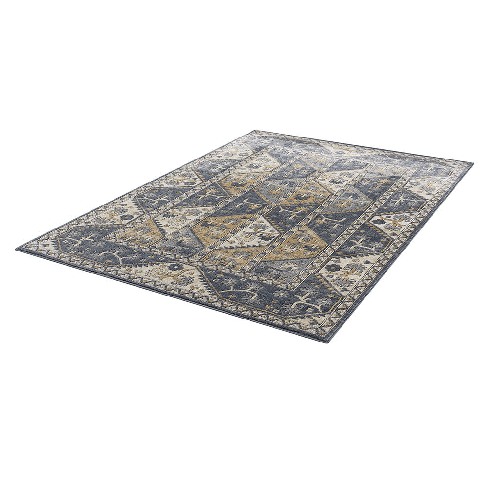 Tiled Border Area Rug 6' x 9'